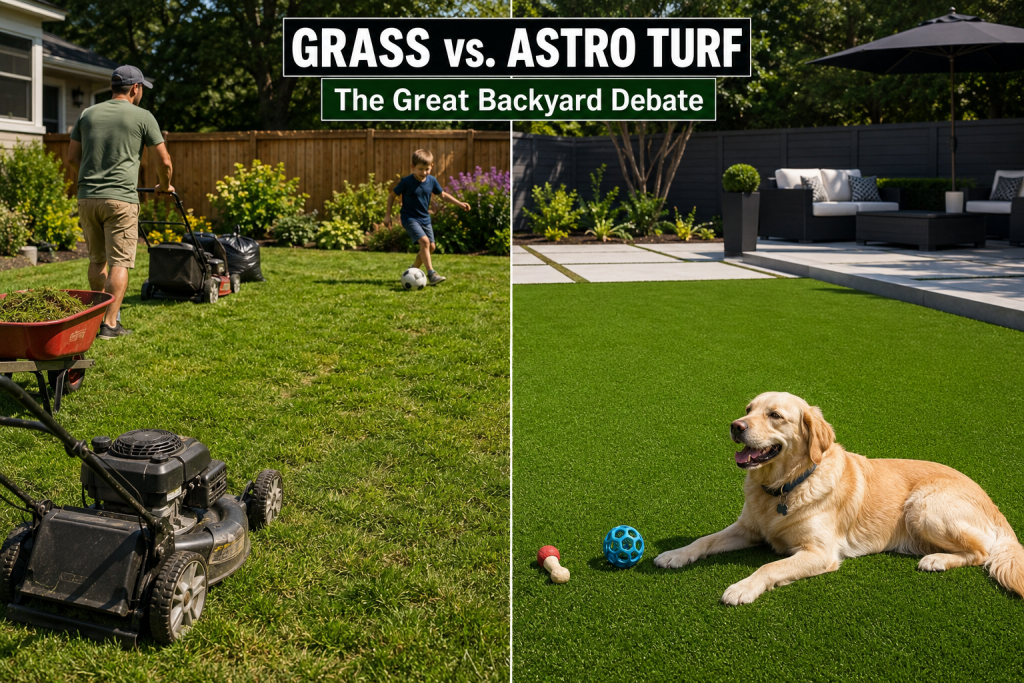 Grass vs. Astro Turf