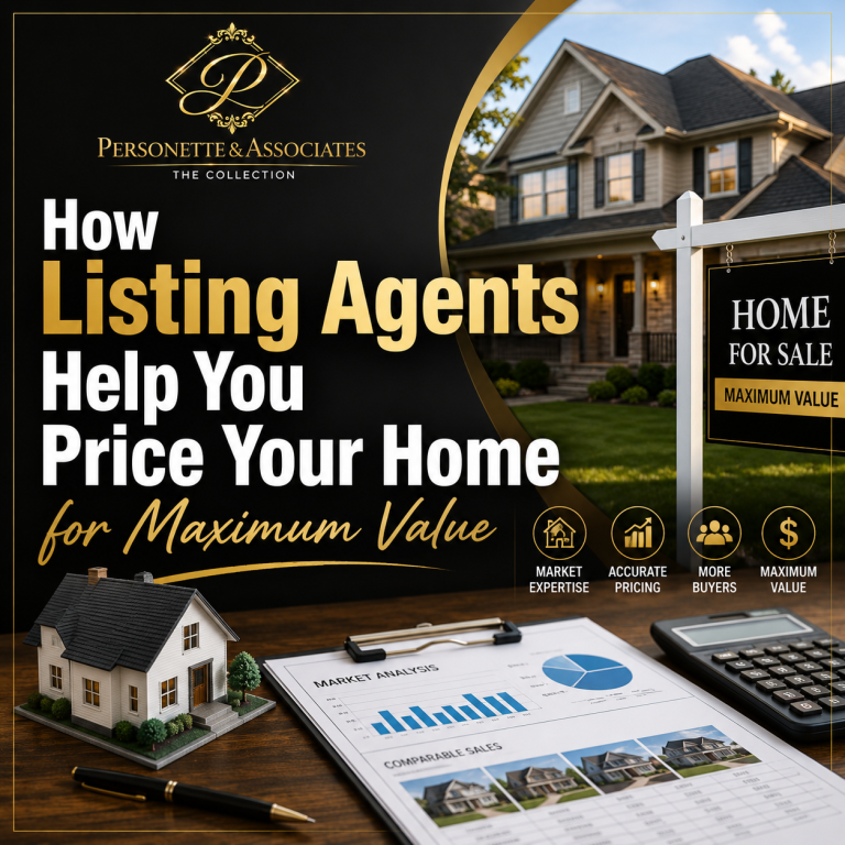 How Listing Agents Help You Price Your Home for Maximum Value